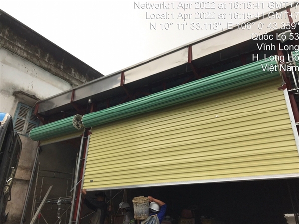 CỬA CUỐN CÔNG NGHỆ ÚC TẤM LIỀN HÃNG MITADOOR BL - 3